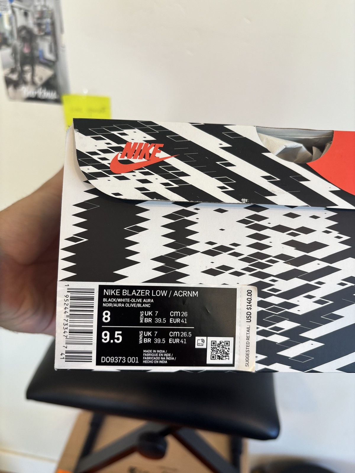 Acronym × Nike Acronym Blazer Low Olive Aura Size US 8 / EU 41 - 15 Thumbnail