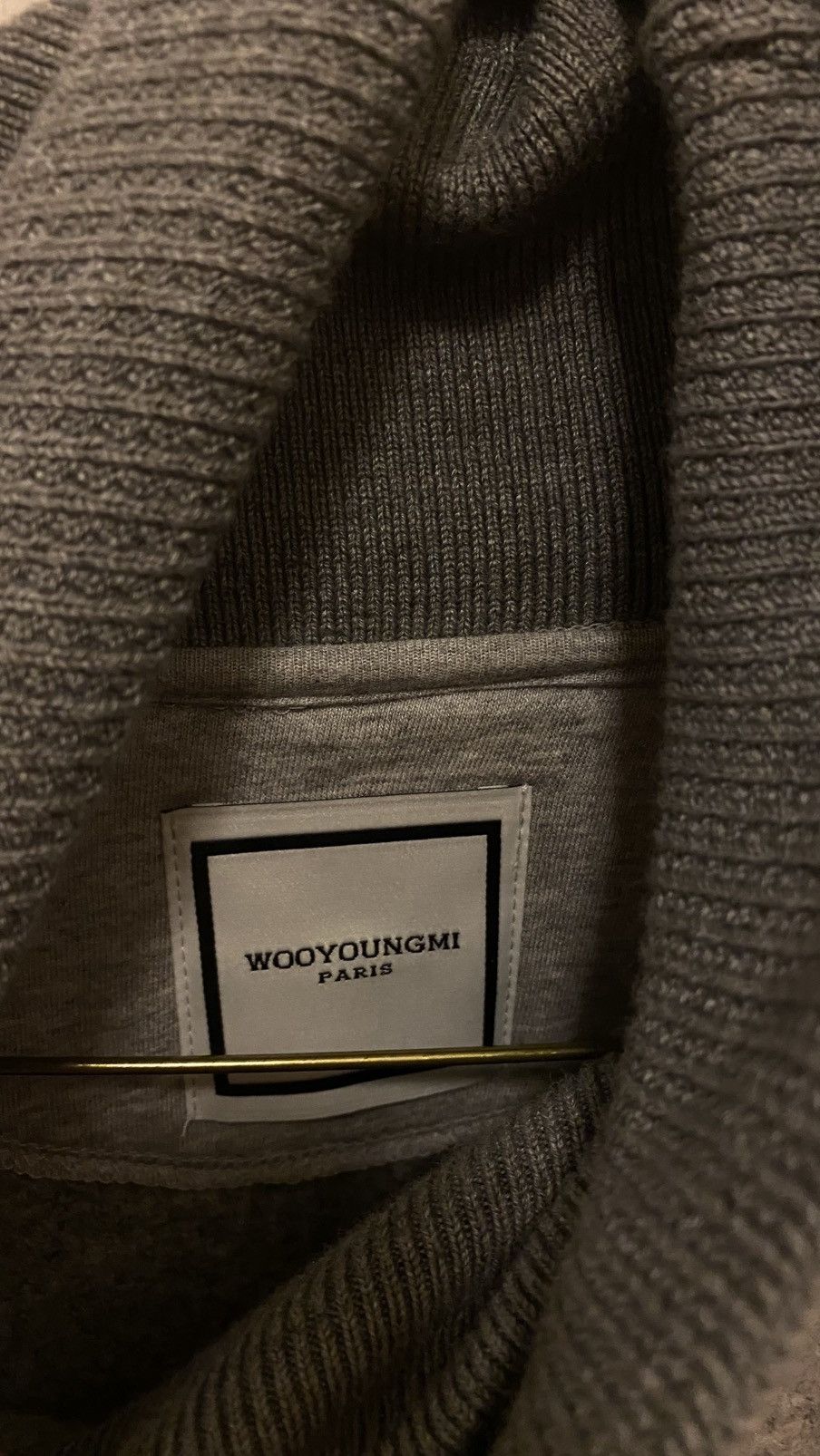 Wooyoungmi Wooyoungmi Grey Turtleneck Sweatshirt Size L Size US L / EU 52-54 / 3 - 2 Thumbnail