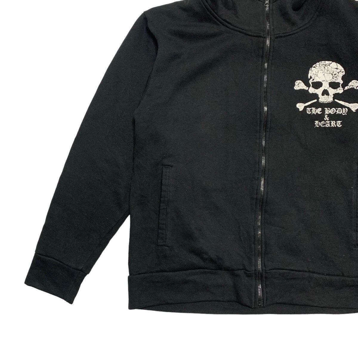 Japanese Brand The Body & Heart Gangster Skull Hoodie Size US M / EU 48-50 / 2 - 6 Thumbnail