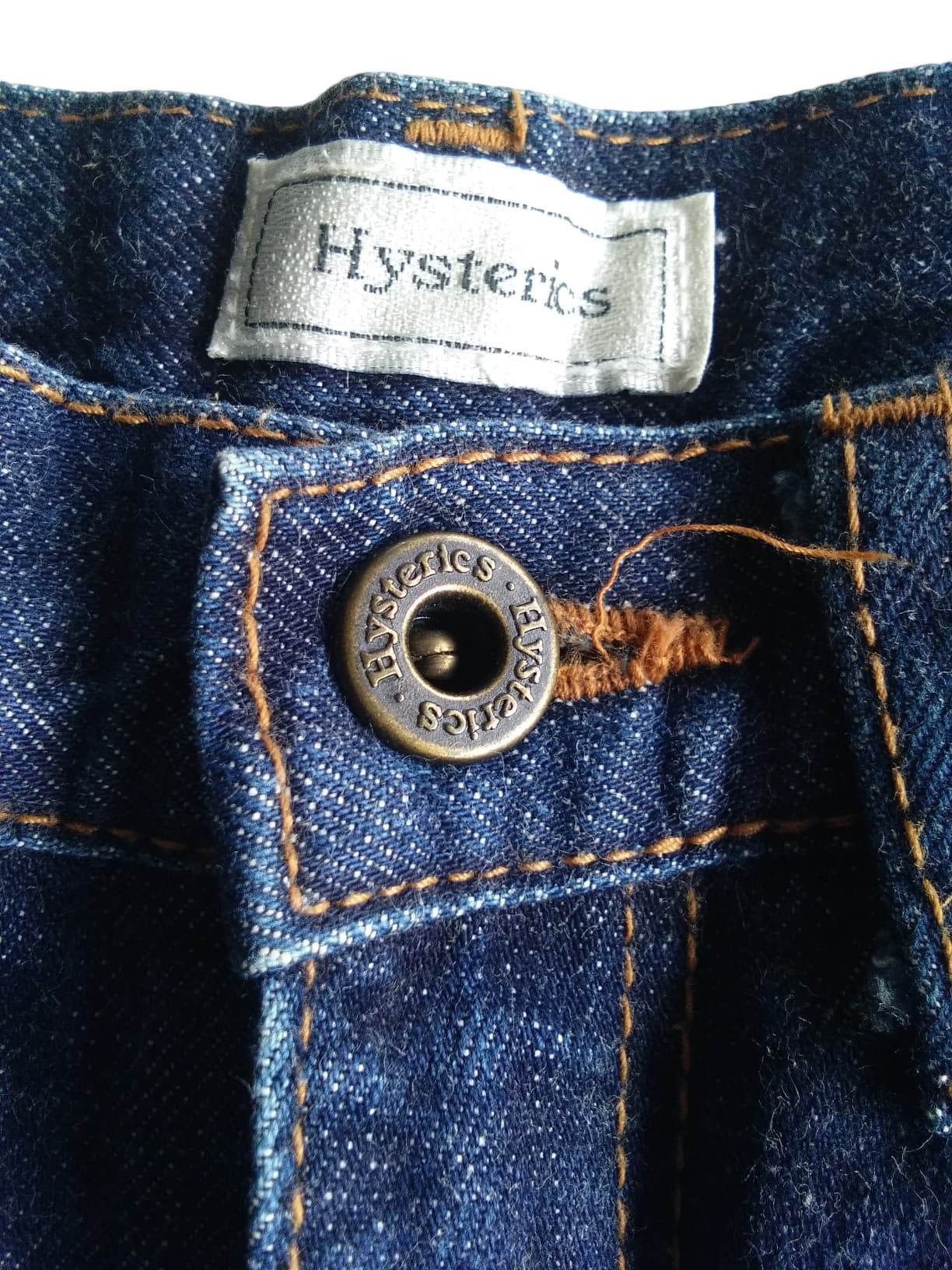 Hysteric Glamour × Japanese Brand × Kapital Hysteric Glamour Slim Jeans Denim☠️🎌 Size US 27 - 11 Thumbnail