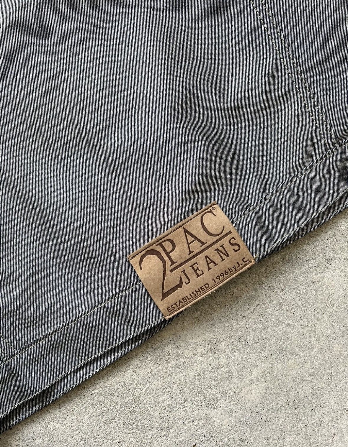 Rap Tees Vintage 2PAC Denim Jacket Size US L / EU 52-54 / 3 - 9 Thumbnail