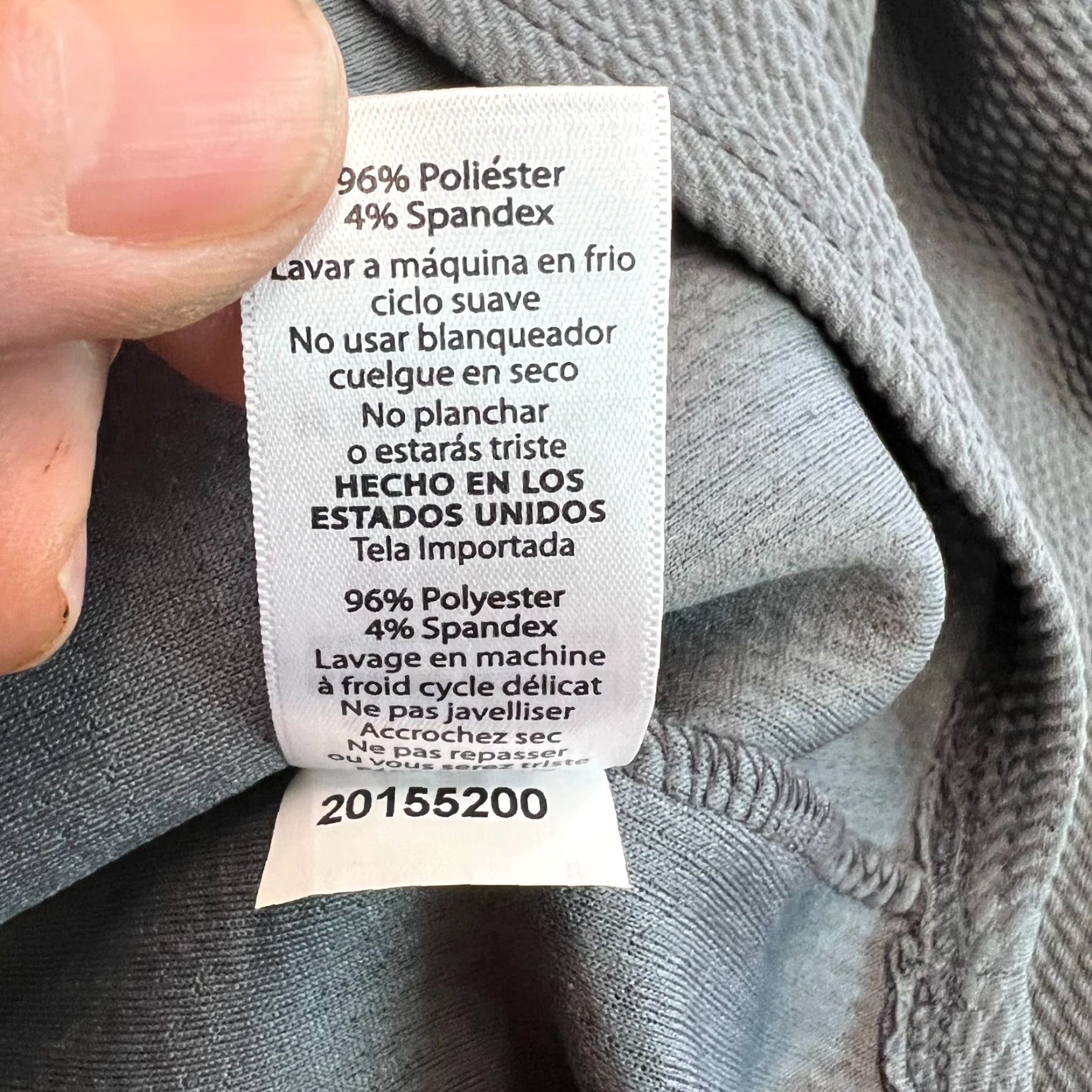 Vintage Lularoe Womens Gray Round Neck Long Sleeves Stretch Pullover T Shirt XL - Casual, Basic, Solid, Regular Fit, Pullover, US Made Size XL / US 12-14 / IT 48-50 - 6 Thumbnail