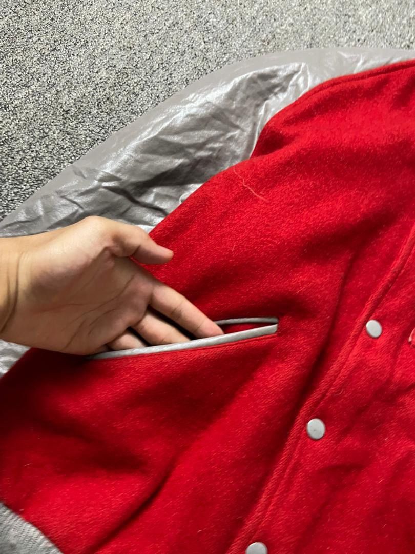 Japanese Brand HOWE Athletic Varsity Jacket with Leather Sleeves (190) Size US M / EU 48-50 / 2 - 4 Thumbnail