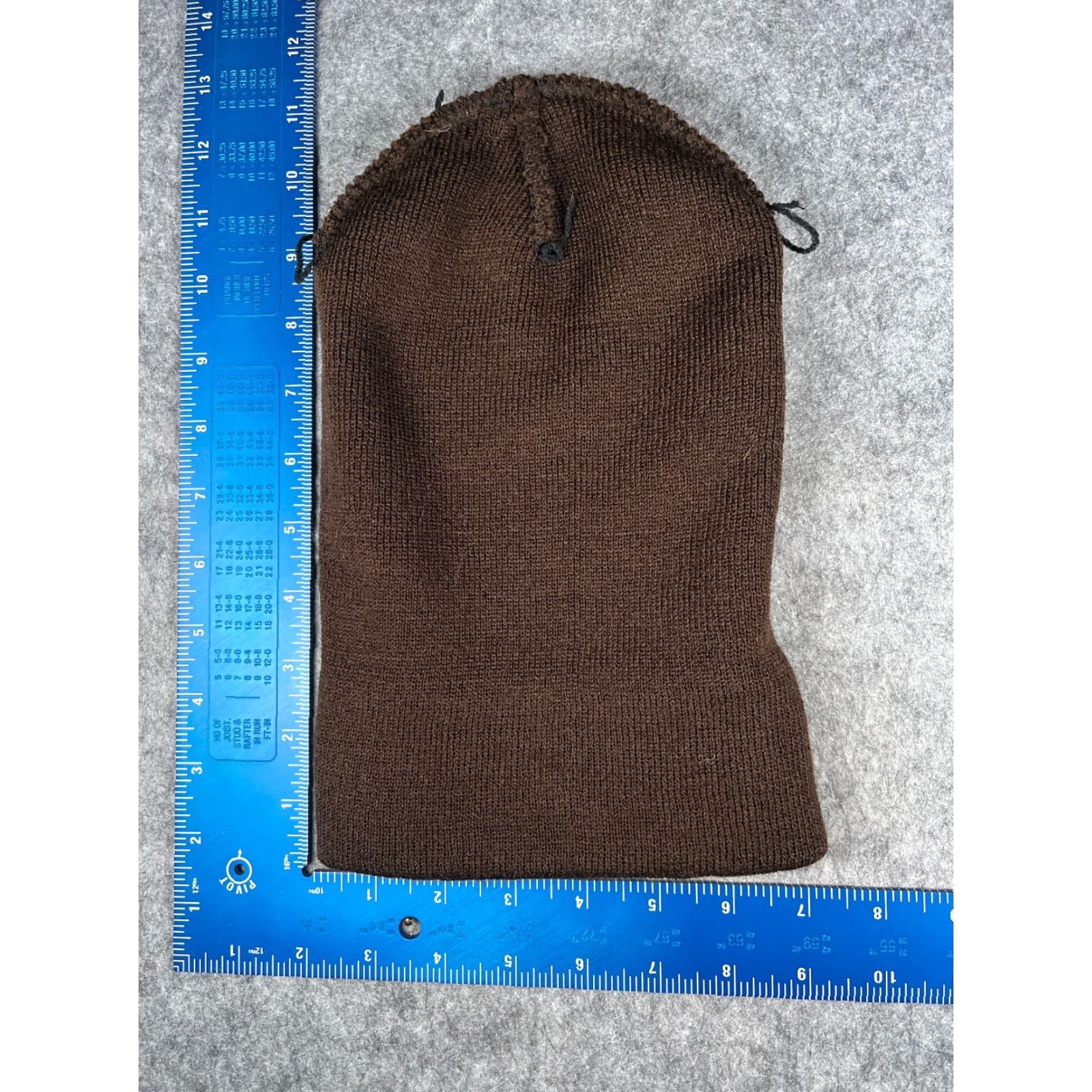 Vintage London Beanie Adult One Size Brown Knit 100% Acrylic Embroider Union Jack Size ONE SIZE - 6 Thumbnail