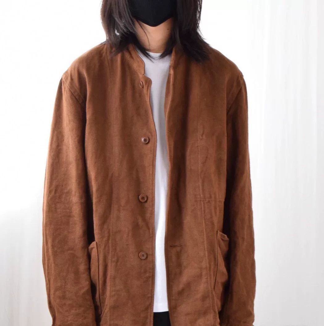 Comoli COMOLI Heavyweight Linen Coat Size US M / EU 48-50 / 2 - 2 Thumbnail