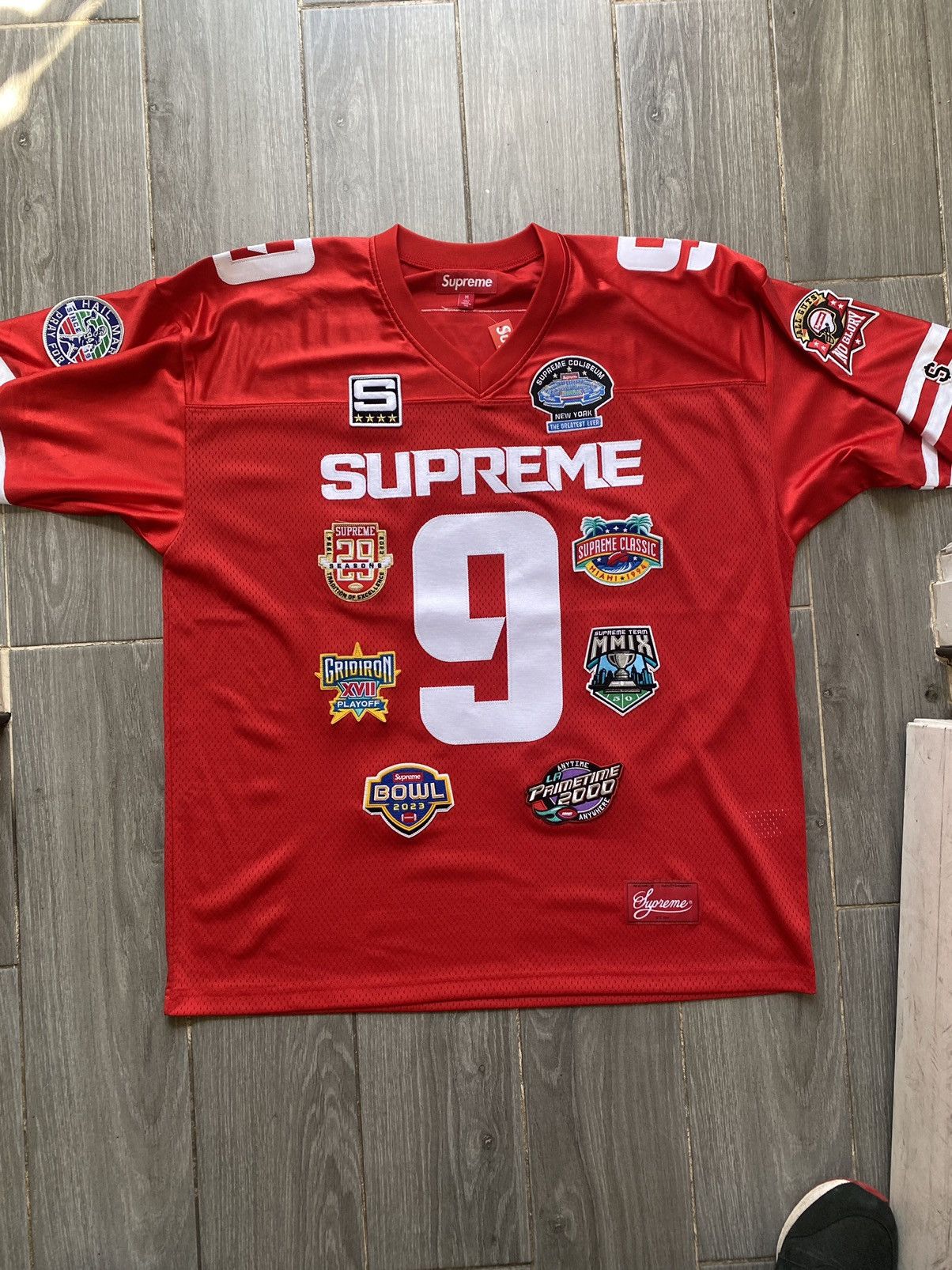 Supreme Championship Football Jersey / Supreme Four Sale