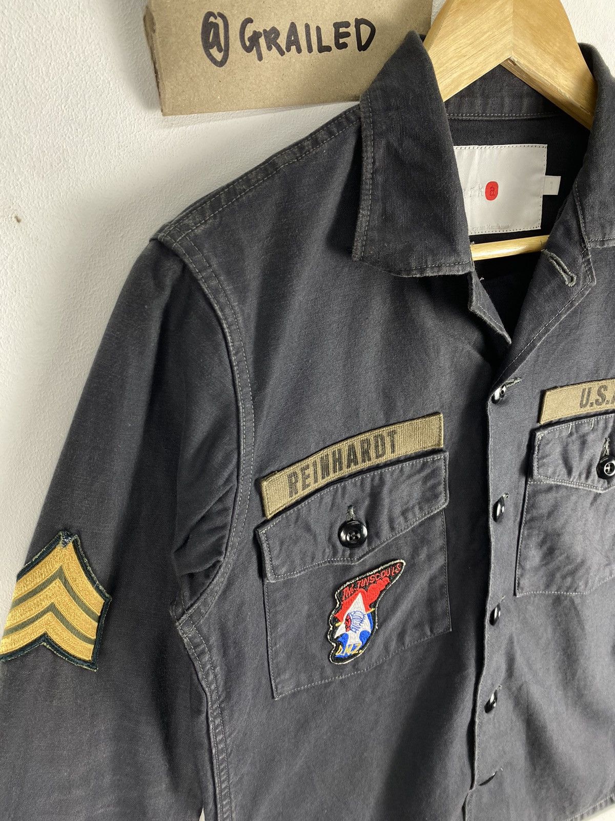 Japanese Brand Vintage Y2k Us Army seargeant iconic john lennon wearing Size US XS / EU 42 / 0 - 2 Thumbnail