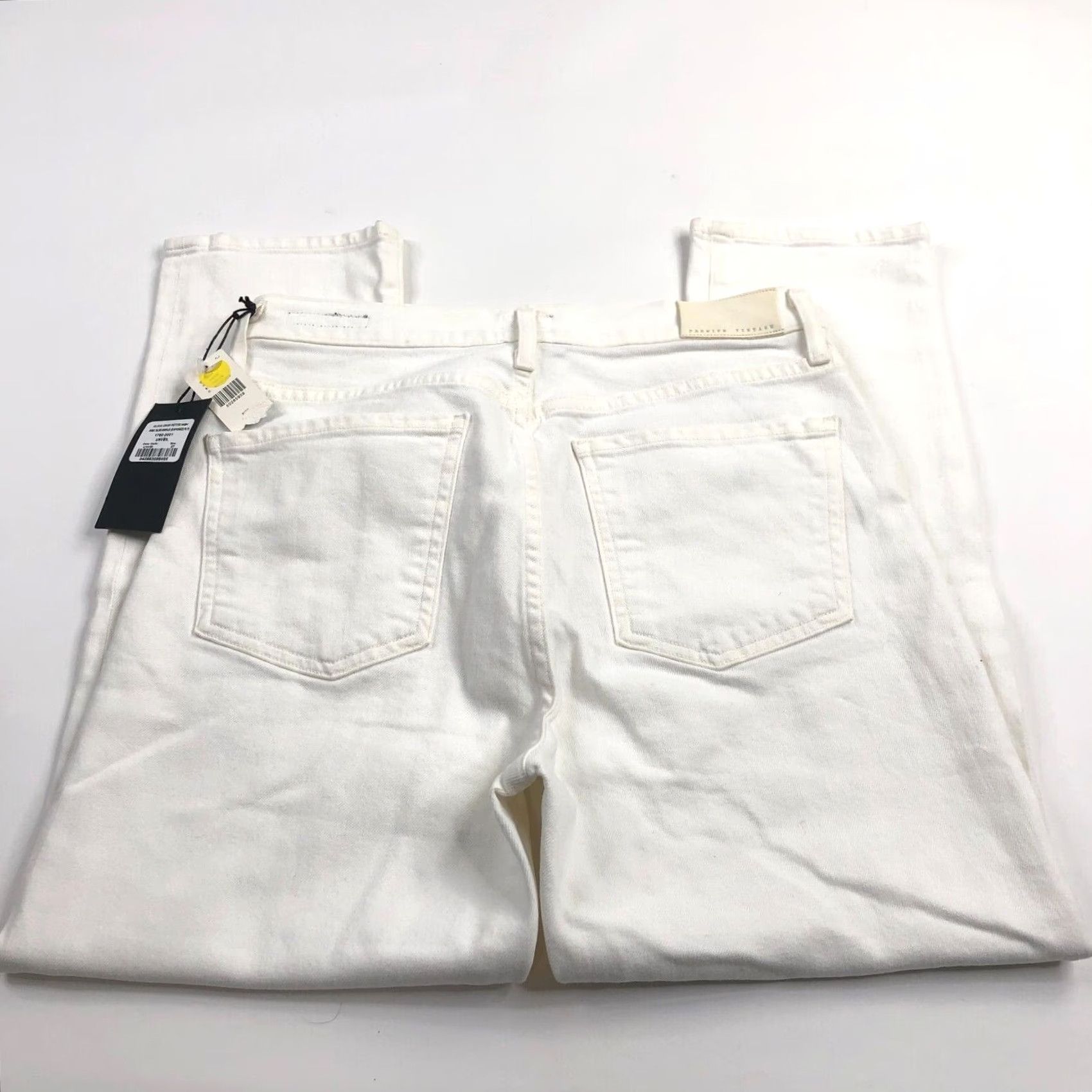 Citizens Of Humanity VINTAGE Citizens of Humanity Jeans Olivia High Rise Slim Crop Button Fly 27 28W 24L Womens White 5-Pocket Denim Jeans Size 27" / US 4 / IT 40 - 2 Thumbnail