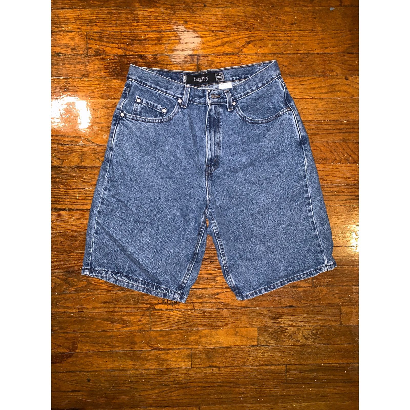 Levi's × Vintage 1999 Levi’s SilverTab Baggy Denim Shorts USA Size 32 Y2K Size US 32 / EU 48 - 1 Thumbnail