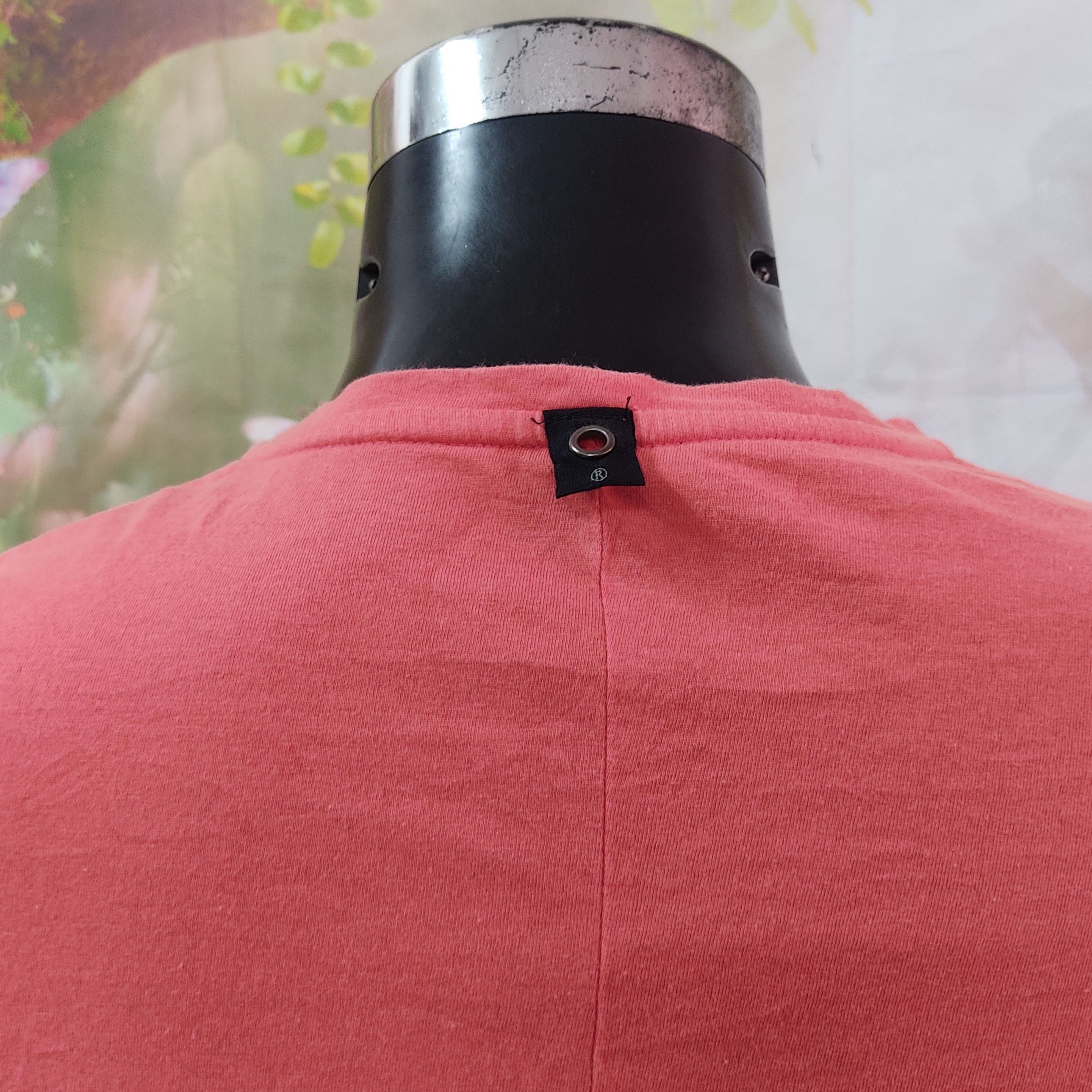 wjk Wjk Light Cotton Coral Pink Classic Crewneck T-shirt Size US S / EU 44-46 / 1 - 10 Thumbnail