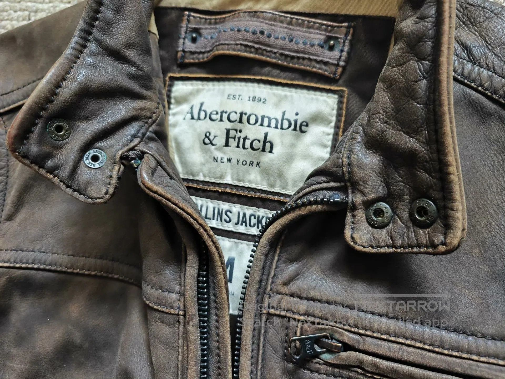 Abercrombie & Fitch Abercrombie & Fitch Moto Jacket. Size US M / EU 48-50 / 2 - 6 Thumbnail