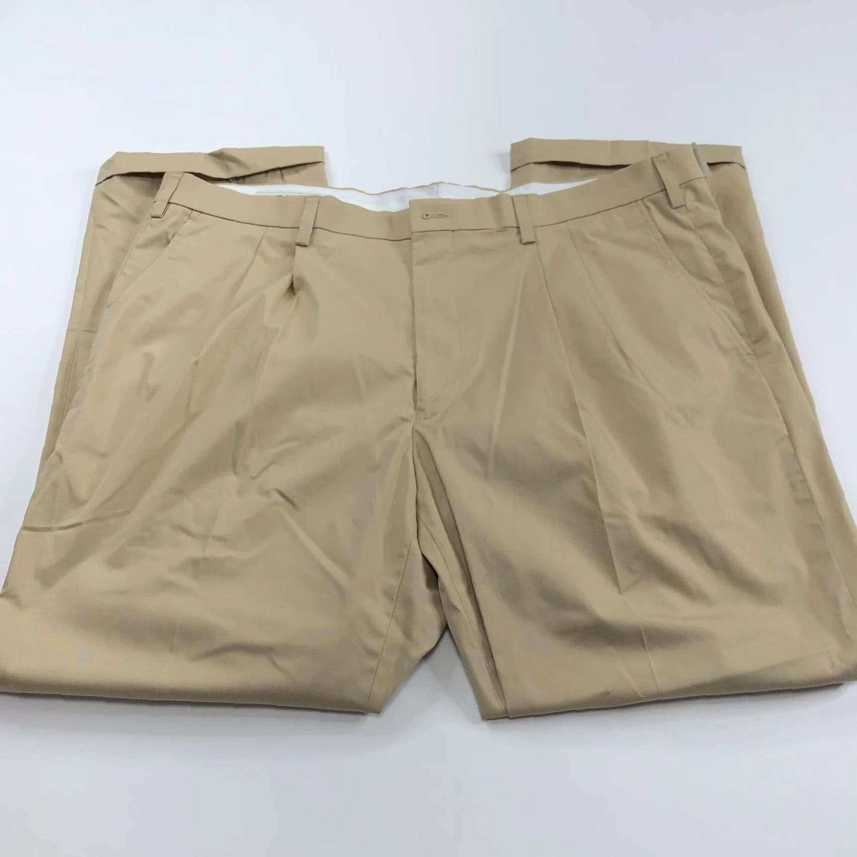 Orvis Orvis Chino Dress Comfort Blend Cuff Pleat Pants Beige 42 30L NWT Regular Men Bags? (Please ignore) Size US 42 / EU 58 - 3 Thumbnail