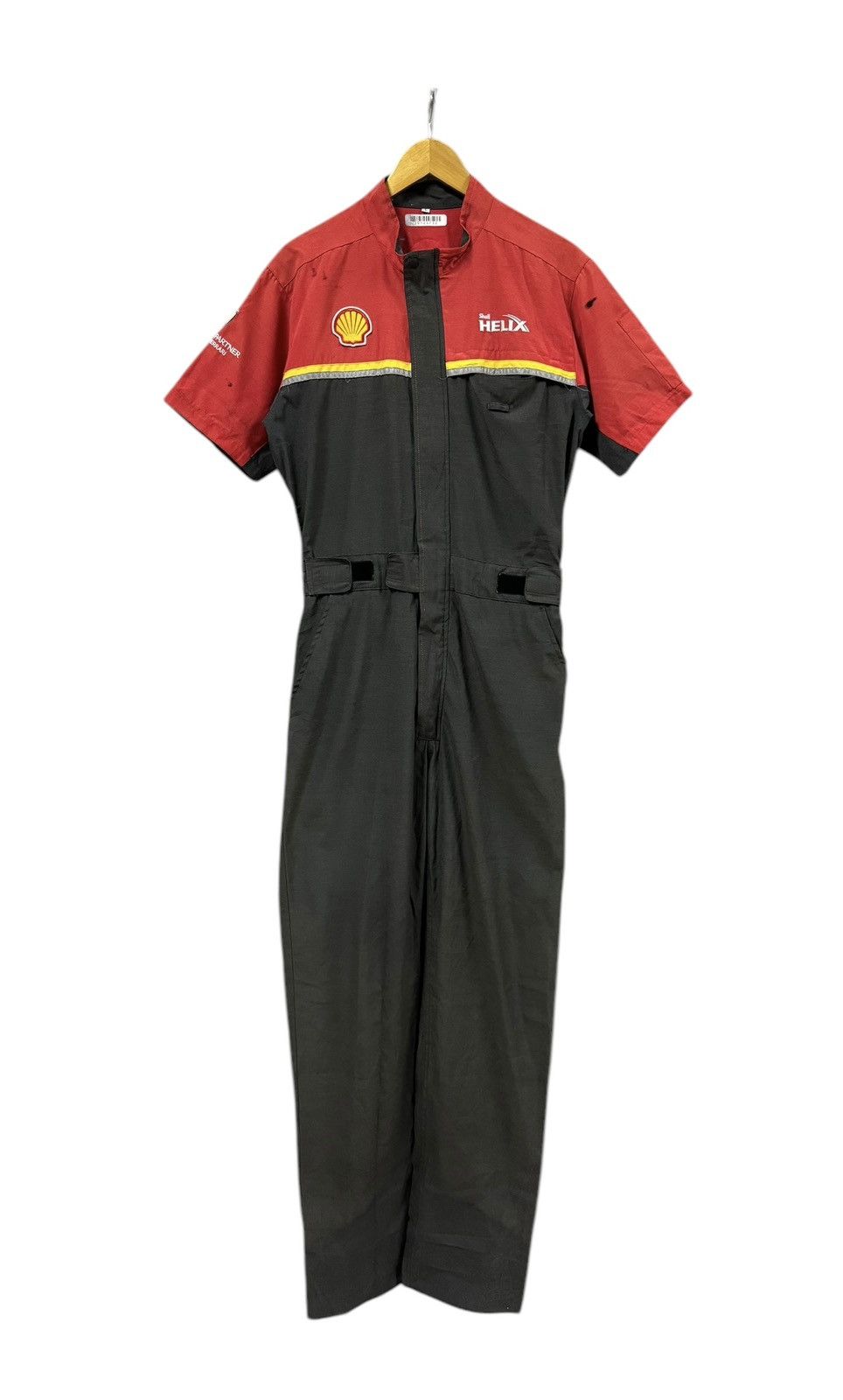Ferrari × Vintage Vtg🔥Scuderia Ferrari Shell Yuasa Overall Racing Team Size US 32 / EU 48 - 2 Thumbnail