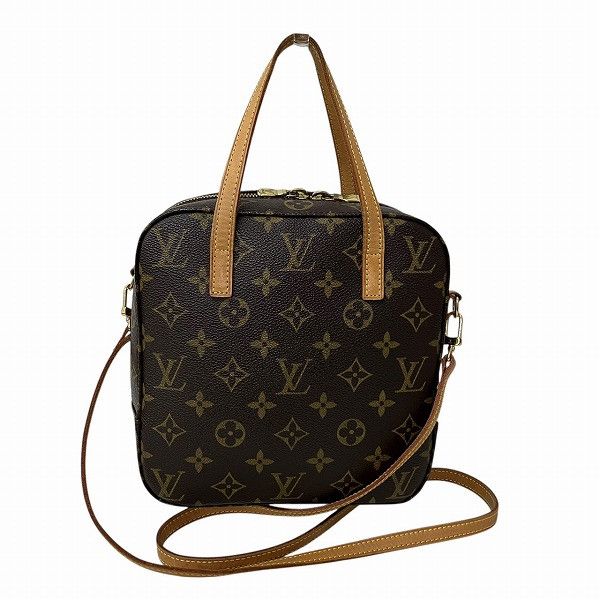Louis Vuitton Louis Vuitton Spontini Monogram 2Way Bag Canvas Shoulder Bag M47500 in Brown, Women's