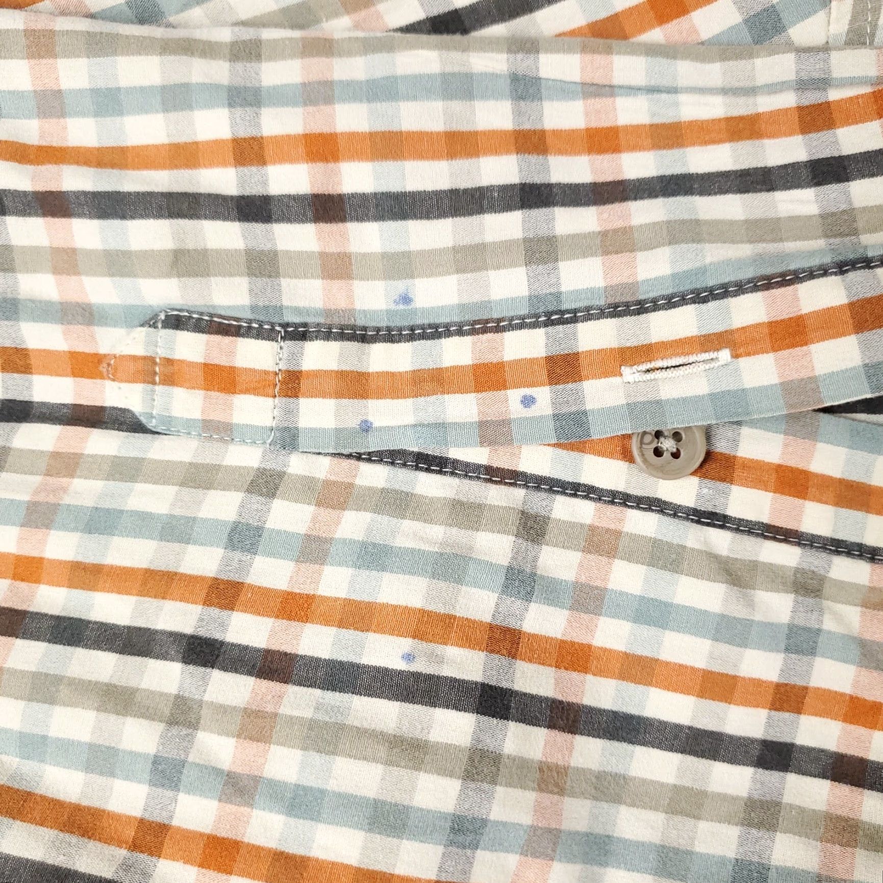 Vintage Columbia Casual Button-Up Shirt Mens 2XL Beige Check Long Sleeve Size US XXL / EU 58 / 5 - 4 Thumbnail