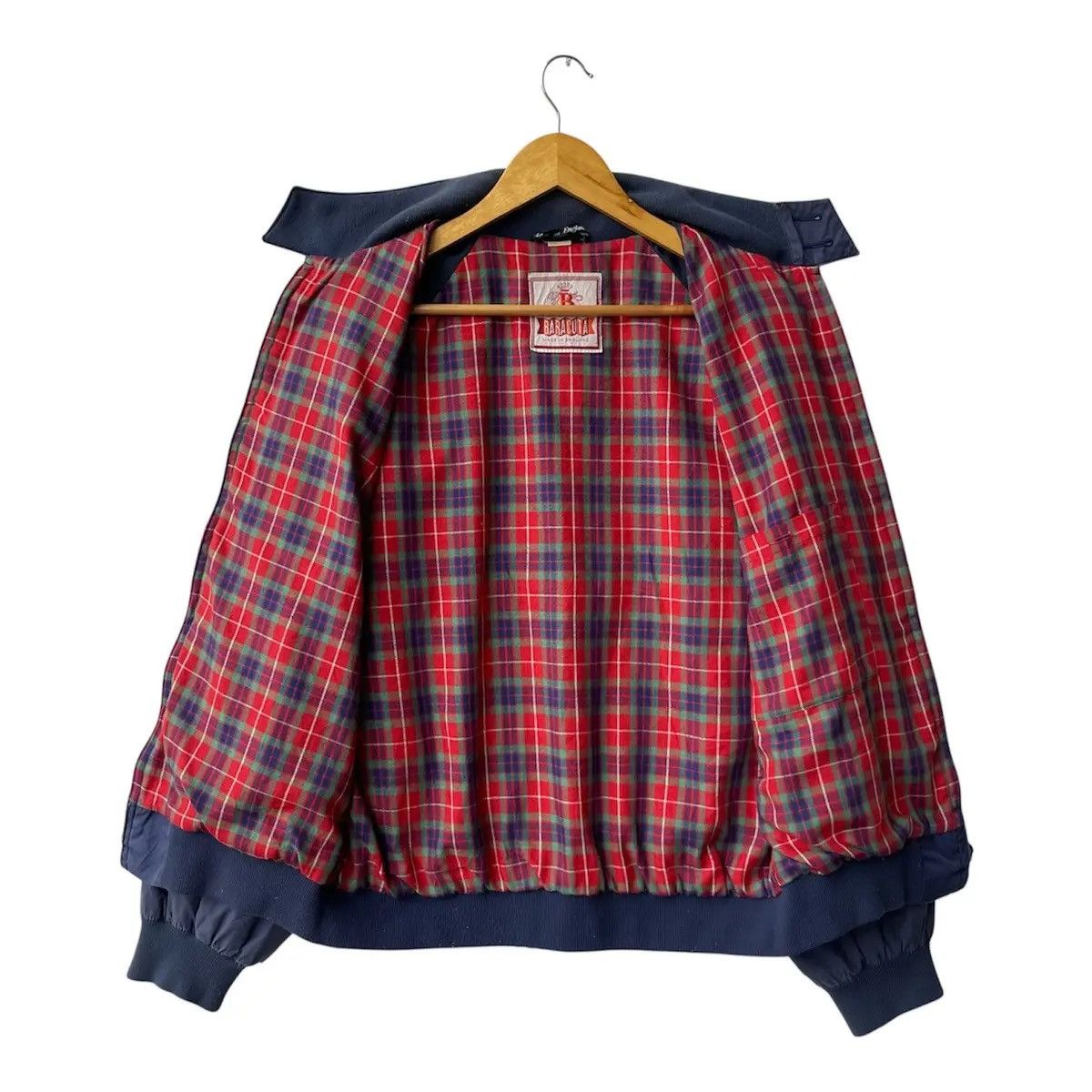 Baracuta Vintage Baracuta G9 Classic Jacket Navy Blue - Fraser Tartan Size US M / EU 48-50 / 2 - 3 Thumbnail