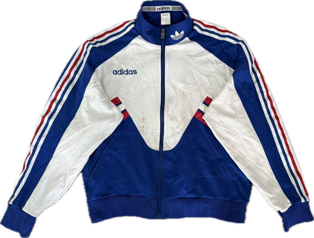 Adidas Vintage Adidas Zipper Jacket France🇫🇷 Soccer Team Rare Size US M / EU 48-50 / 2 - 1 Thumbnail