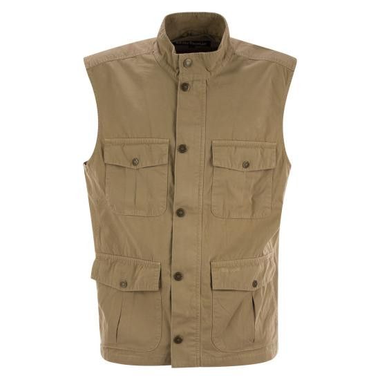 Barbour BARBOUR Men T-Shirts MGI0284 BEIGE Size US M / EU 48-50 / 2 - 1 Thumbnail