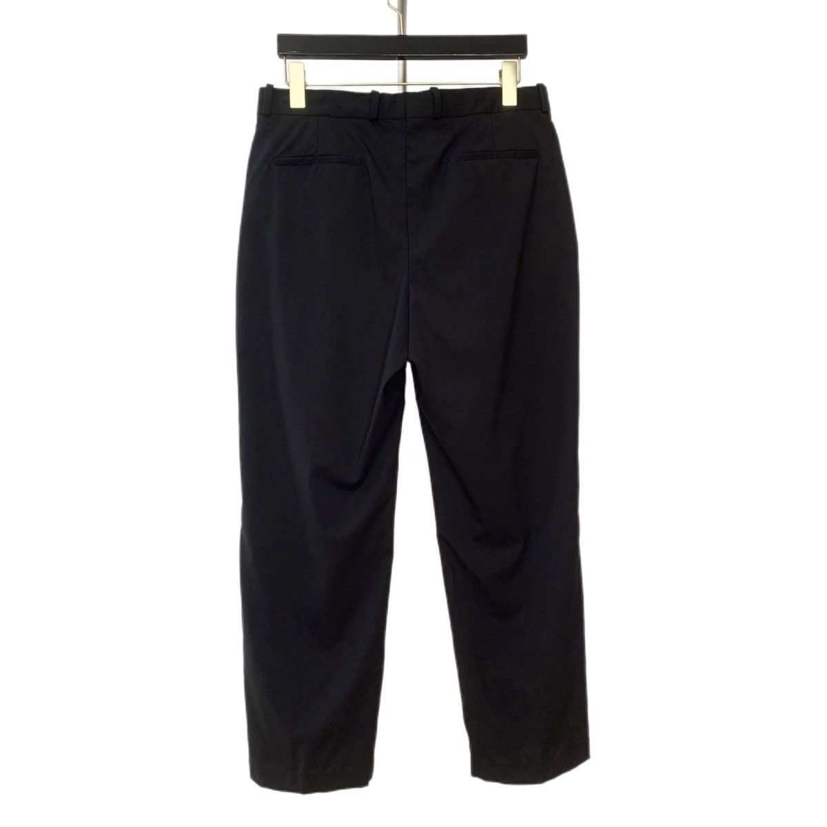 Loewe Loewe Black Wool Casual Straight Leg Suit Trousers K26WX Size US 34 / EU 50 - 2 Thumbnail