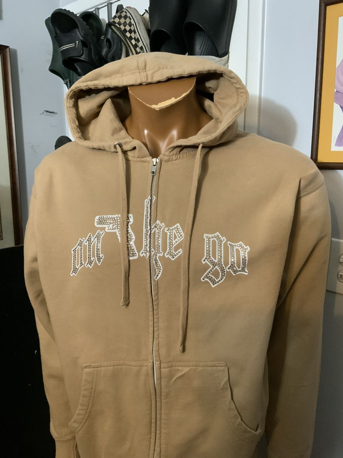 Independent Trading Co. Independent Trading Company On The Go Rhinestone Gun Hoodie Size US M / EU 48-50 / 2 - 9 Thumbnail