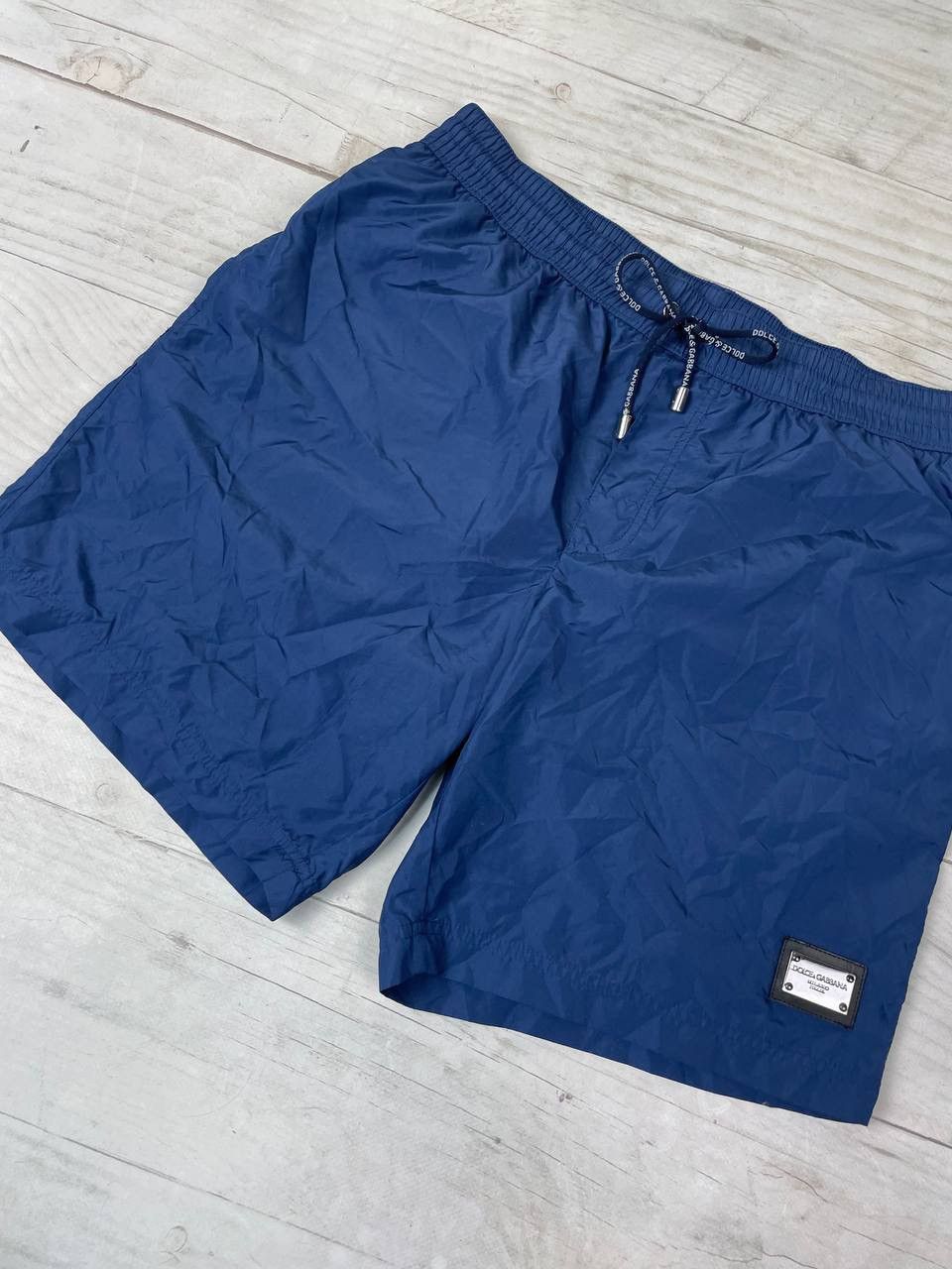 Dolce & Gabbana Dolce Gabbana DG Logo-plaque Swim Shorts Nylon Size US 30 / EU 46 - 4 Thumbnail