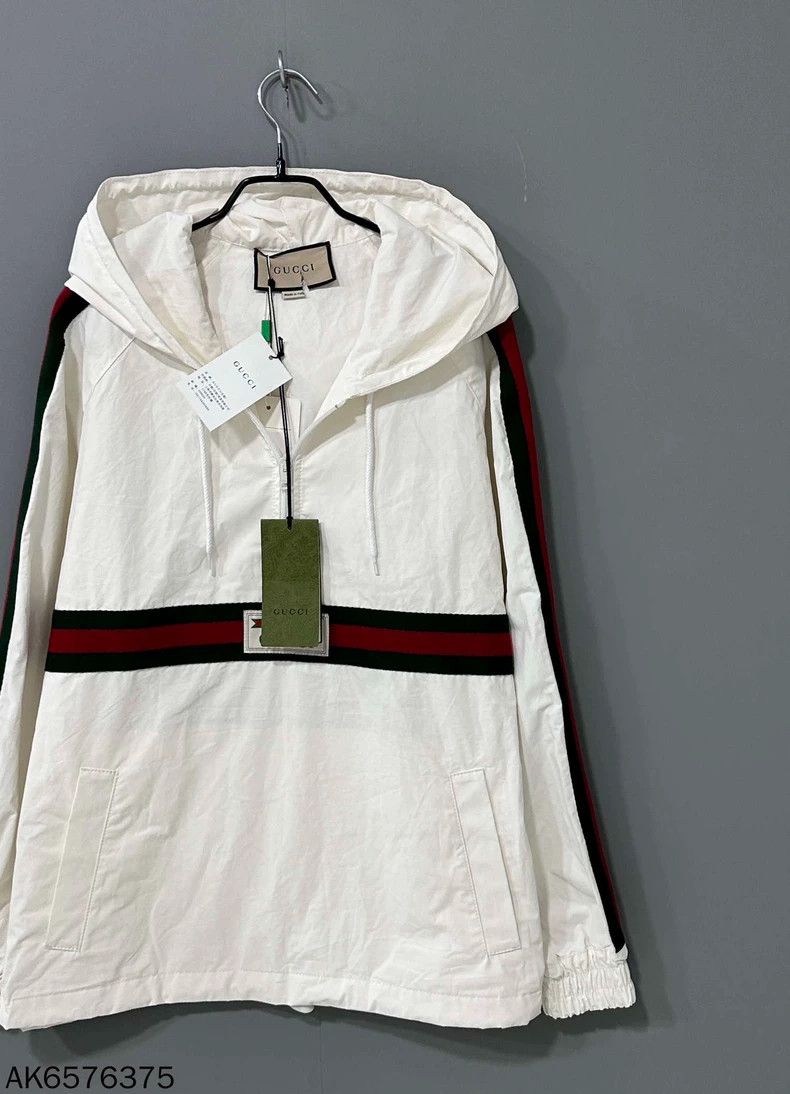 Gucci Gucci White half-zip hoodie 2501-Nextarrow Size US S / EU 44-46 / 1 - 3 Thumbnail