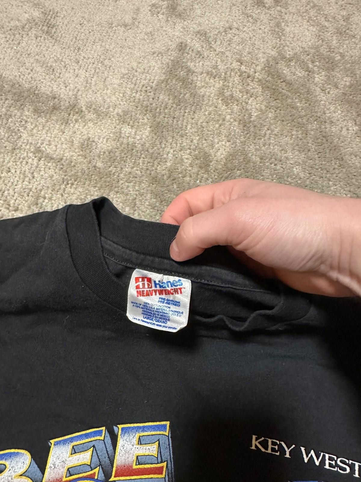 Hanes Vintage Free Spirit Motorcycled Eagle Large Graphic T Shirt Size US L / EU 52-54 / 3 - 4 Thumbnail