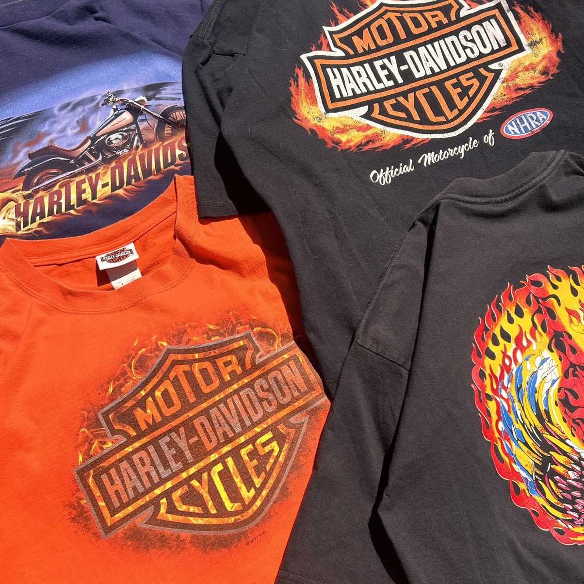 Harley Davidson × Vintage Vintage Harley davidson Tee’s Size US L / EU 52-54 / 3 - 1 Thumbnail