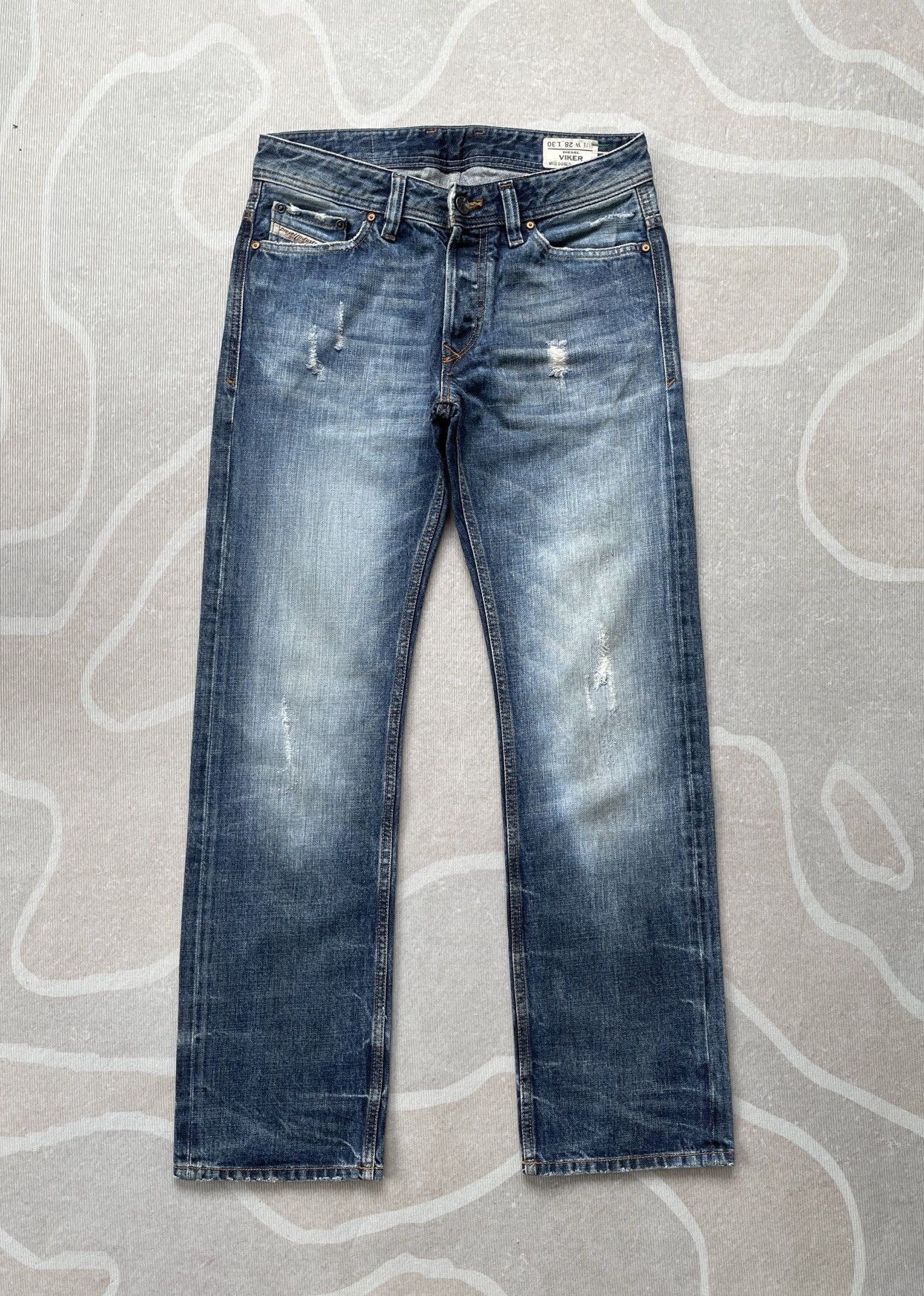 Diesel Diesel Viker Jeans (LG107) Size US 29 - 1 Thumbnail