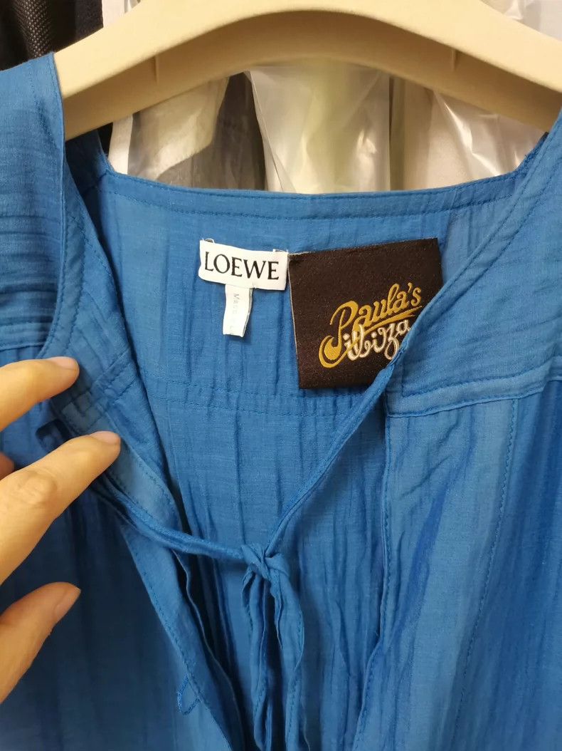 Loewe LOEWE Blue shirt Size S / US 4 / IT 40 - 3 Thumbnail