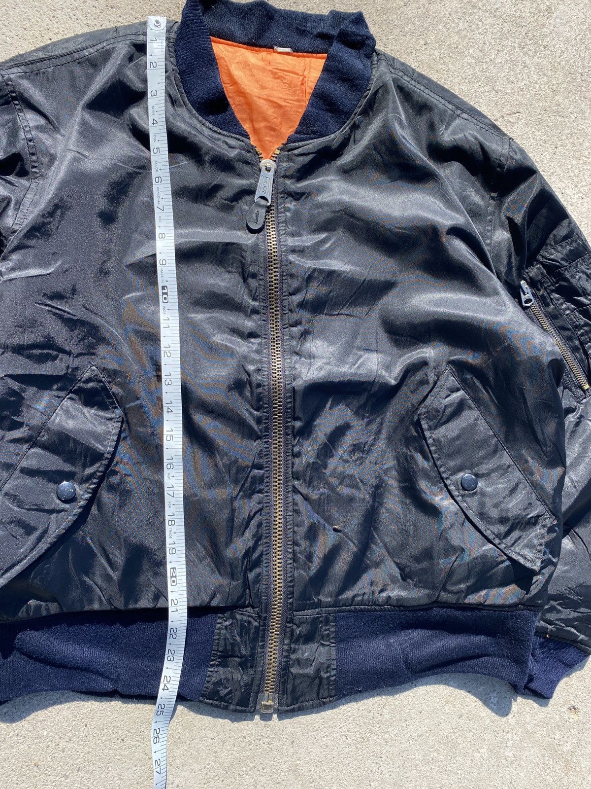 Alpha Industries × Vintage Vintage Ma-1 reversible Bomber Jacket Size US M / EU 48-50 / 2 - 5 Thumbnail