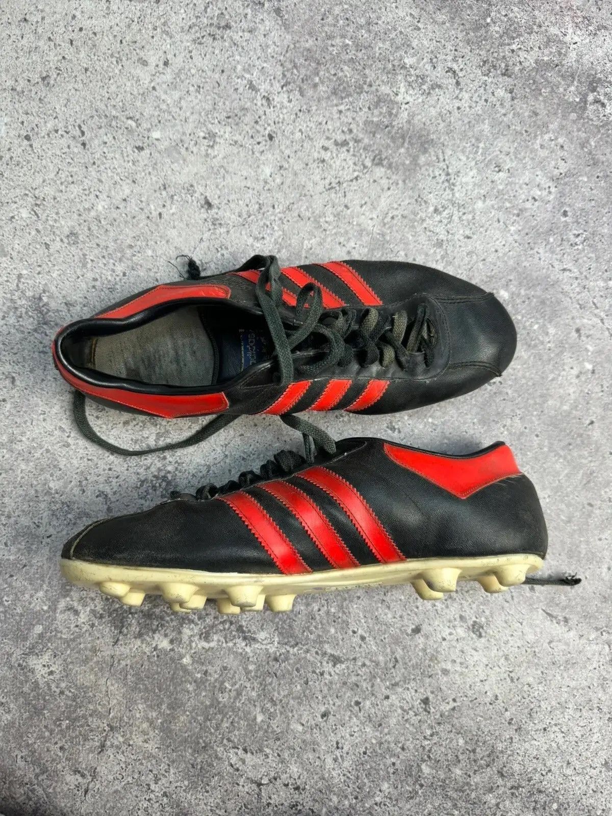 Adidas × Vintage Vintage ADIDAS CHILE Football Boots Rare 70s Made Yogoslavia Size US 9 / EU 42 - 8 Thumbnail