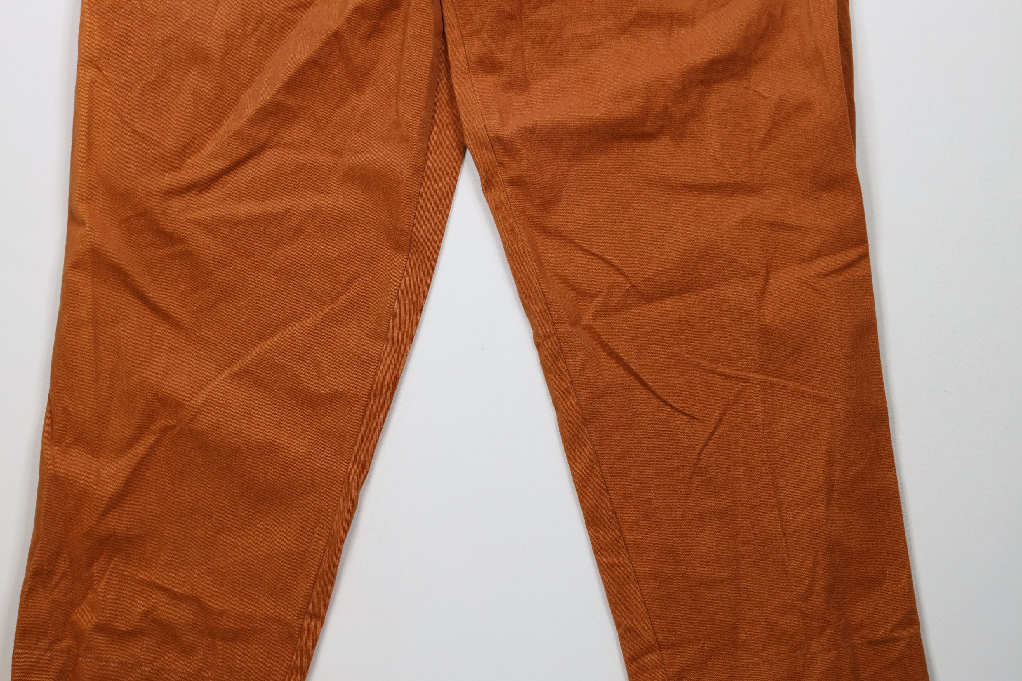 Vintage Deadstock Vintage 90s Streetwear Cuff Tapered Pants Orange Size US 34 / EU 50 - 5 Thumbnail