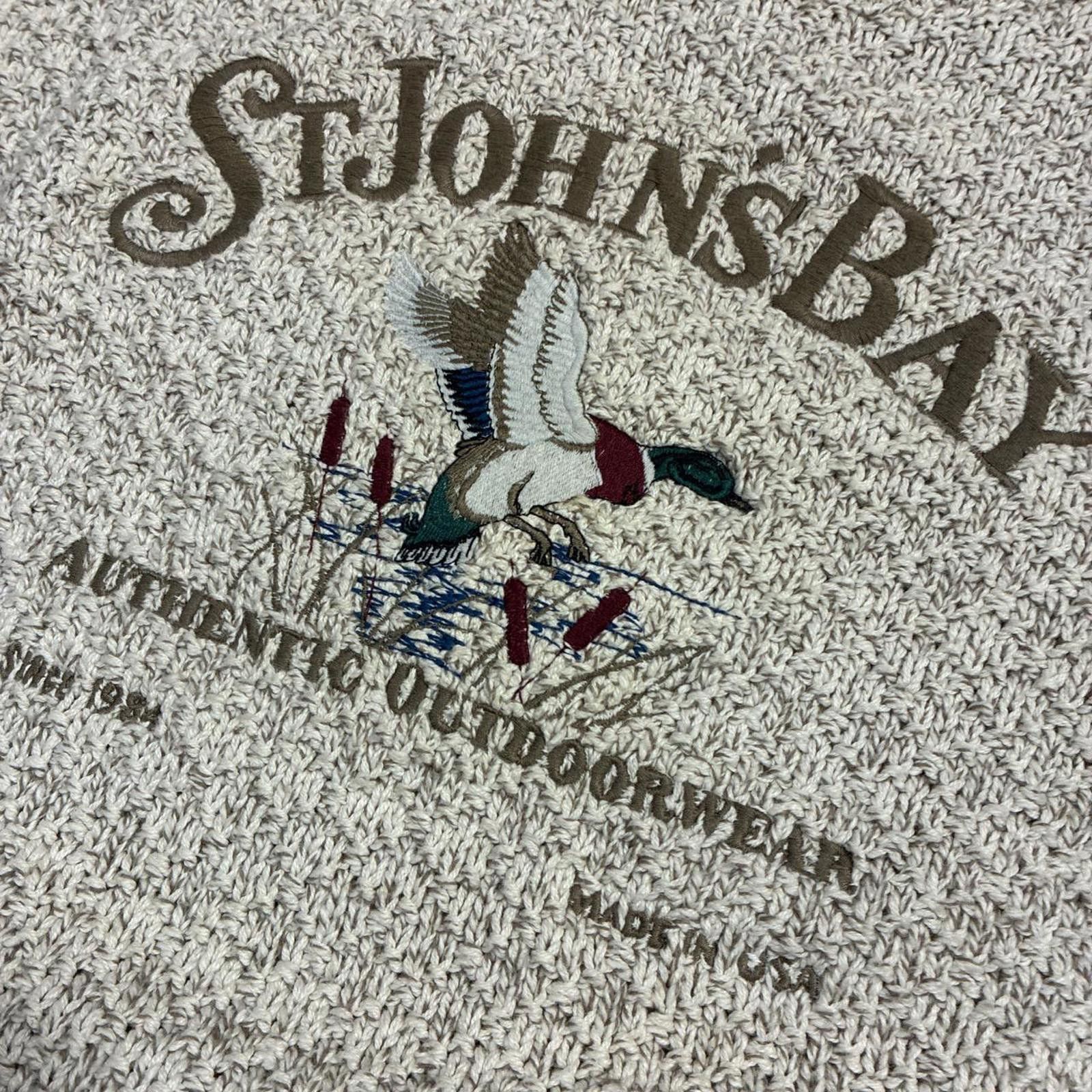 St. Johns Bay Vintage 90s St. John's Bay Crewneck Sweater Size US XL / EU 56 / 4 - 5 Thumbnail
