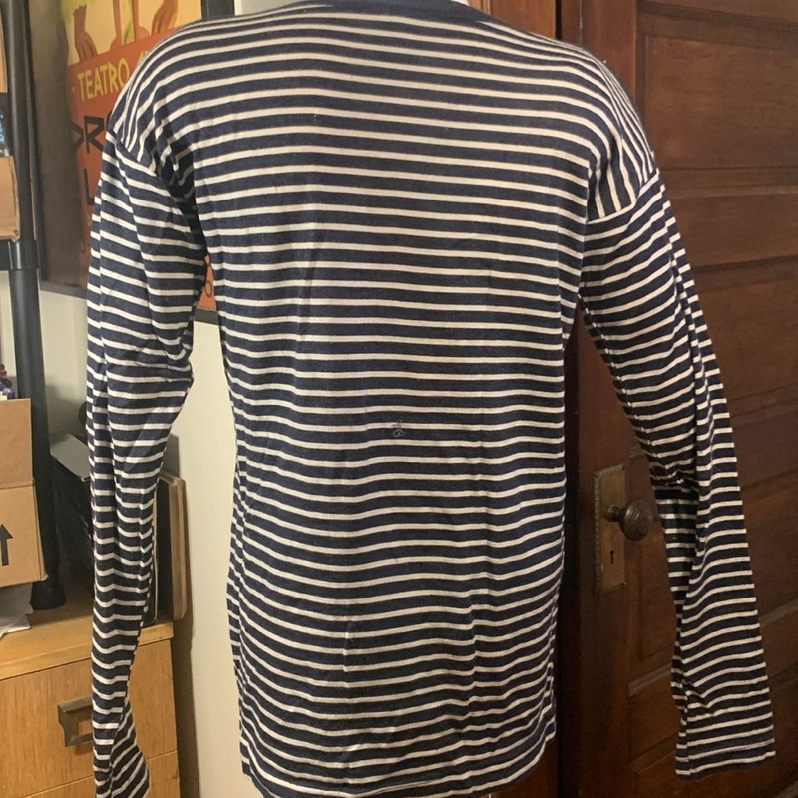 S.N.S. Herning S.N.S. Herning Denmark fisherman Breton knit boatneck Size L / US 10 / IT 46 - 9 Thumbnail