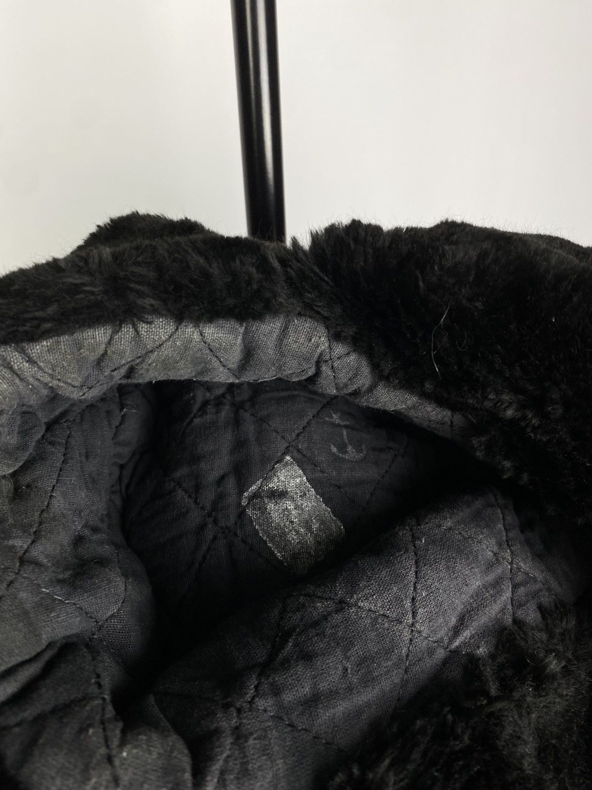 20471120 × Hysteric Glamour VNTG 70s 80s Japanese Style Fuzzy Mohair Ushanka Hat A8G Size ONE SIZE - 8 Thumbnail
