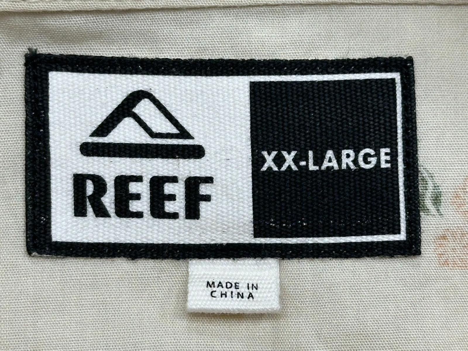 REEF Reef Montana Woven Button Down Short Sleeve Shirt Brown 2XL Size US XXL / EU 58 / 5 - 5 Thumbnail