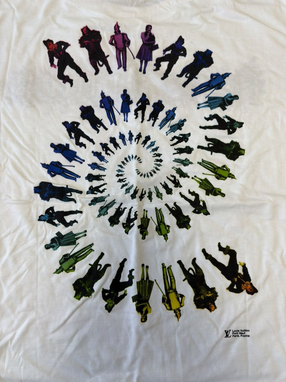 Louis Vuitton Louis Vuitton Virgil Abloh SS19 Wizard of Oz Spiral Tee Size US L / EU 52-54 / 3 - 5 Thumbnail