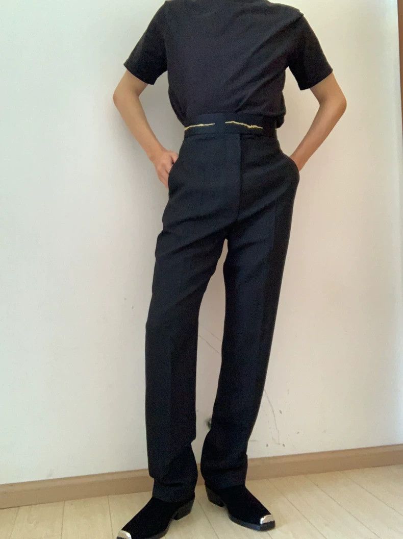 Haider Ackermann Haider Ackermann High-Waist Trousers Size US 36 / EU 52 - 1 Thumbnail