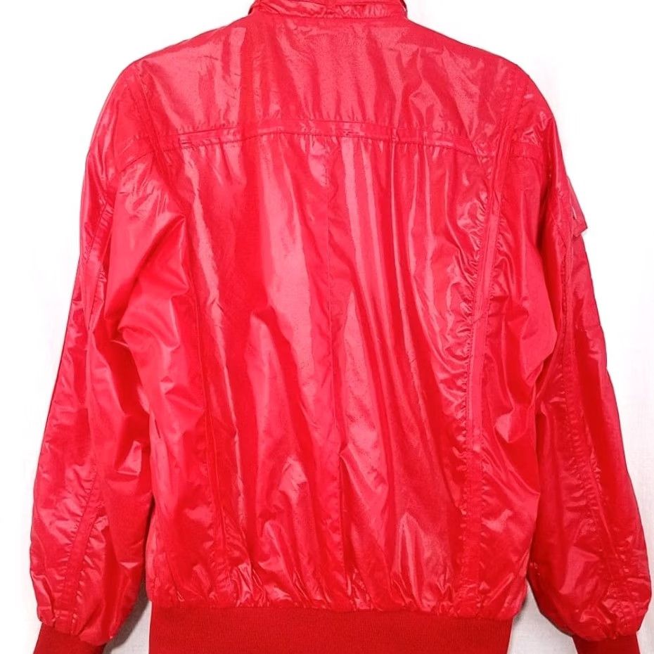 Vintage VINTAGE Satellite Truck Racing Jacket Mens Large Red Norman Todd Bomber Cafe Racer 80s Flight/Bomber Racing Mens Size US L / EU 52-54 / 3 - 6 Thumbnail