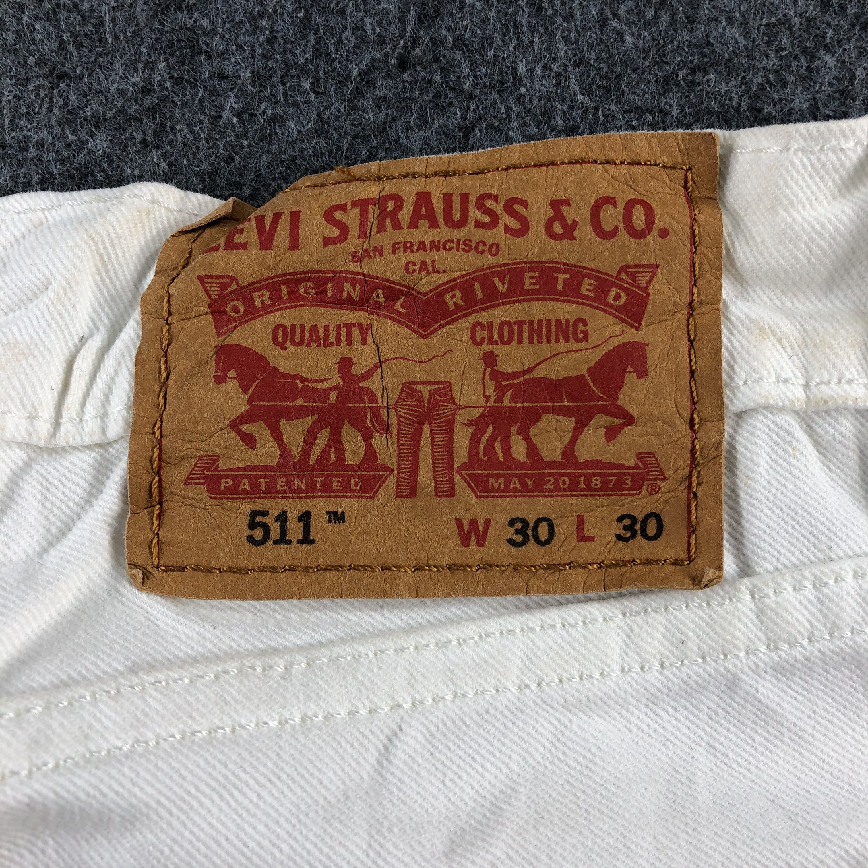 Levi's Vintage Light Wash Levis 511 Jeans-J2504 Size US 31 - 5 Thumbnail