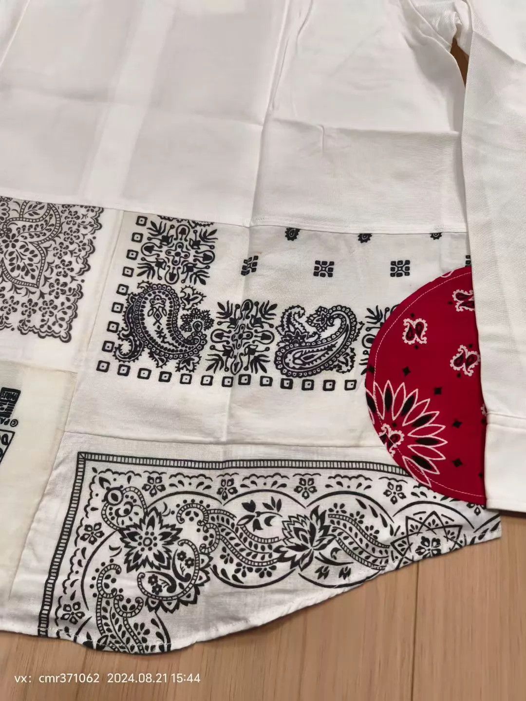Visvim VISVIM 19SS SPOT LUNGTA L/S SHIRT white 3 new Camo Patchwork Size US L / EU 52-54 / 3 - 5 Thumbnail