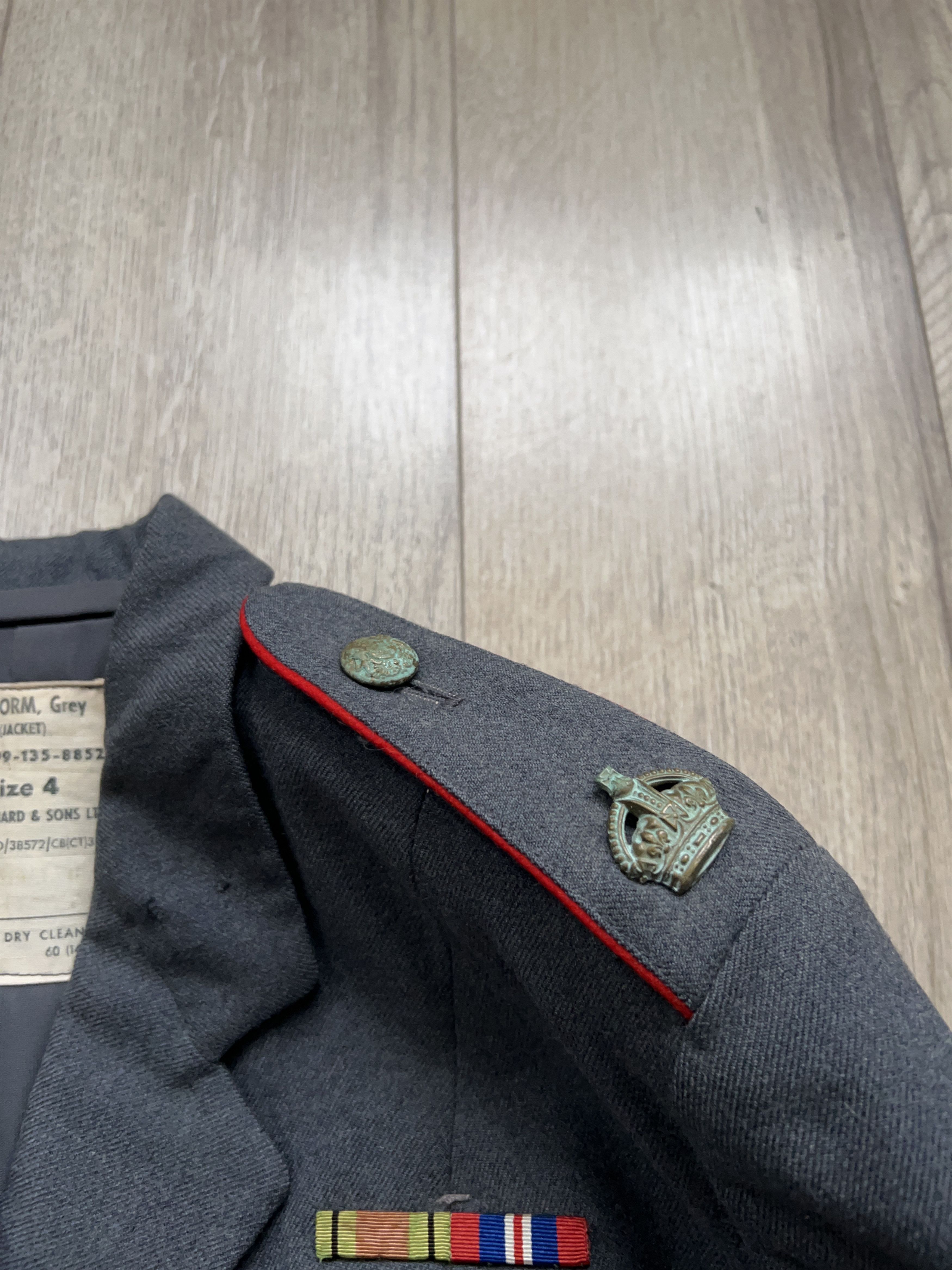 Vintage QARANC Royal Nursing Corps Uniform Jacket C.H. Bernard Sons Size ONE SIZE - 7 Thumbnail