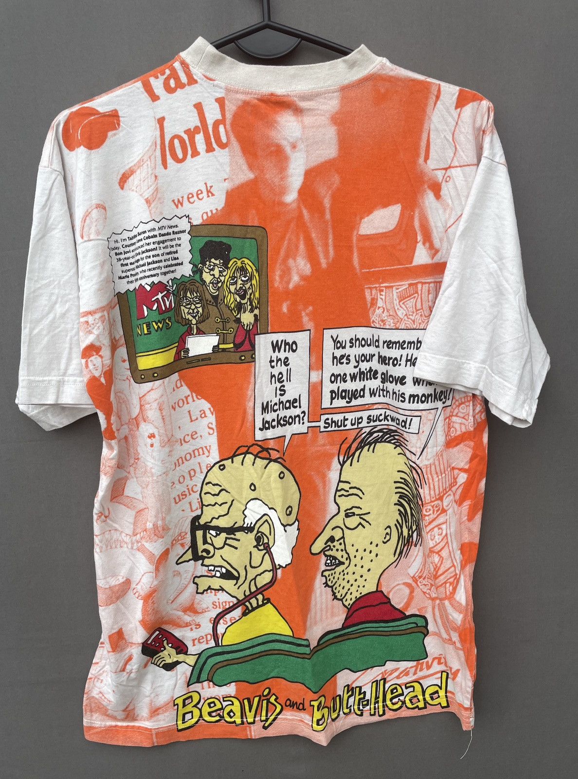 Vintage Vintage Beavis and Butt-Head x Rob Zombie Tee | Grailed