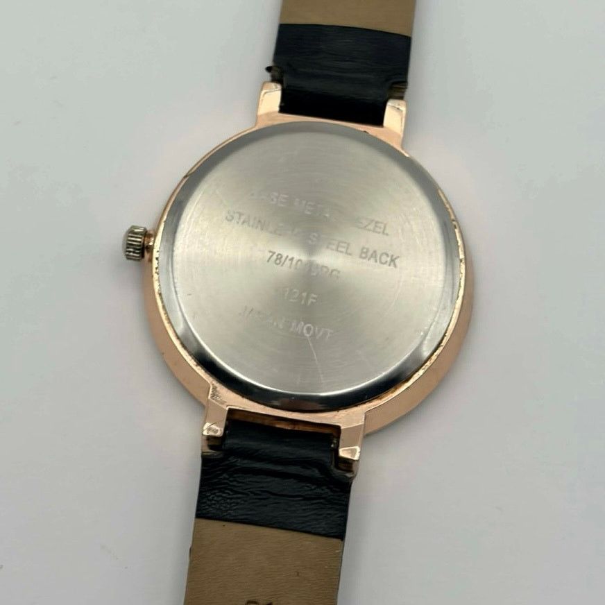 Other Rose Gold & Black Classic Watch Size ONE SIZE - 6 Thumbnail