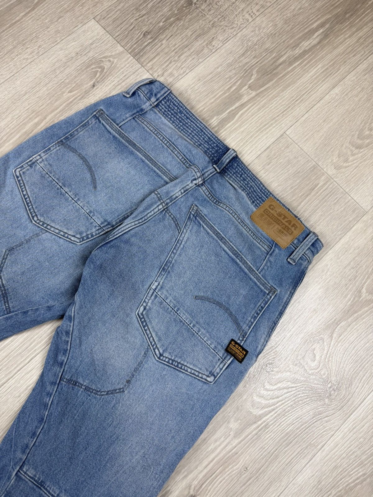 G-Star G Star Raw Jeans Diver 3D Slim Light Wash 32x30 Blue Size US 32 / EU 48 - 10 Thumbnail