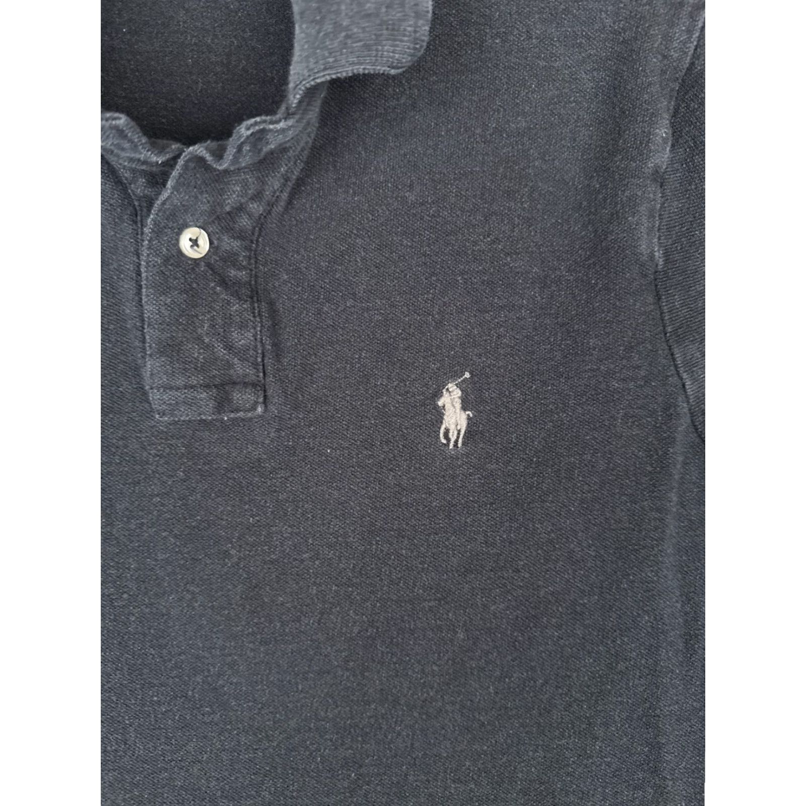 Ralph Lauren Ralph Lauren Polo Shirt Men Small Dark Gray 100% Cotton Classic Fit Polo Shirt Size US S / EU 44-46 / 1 - 6 Thumbnail