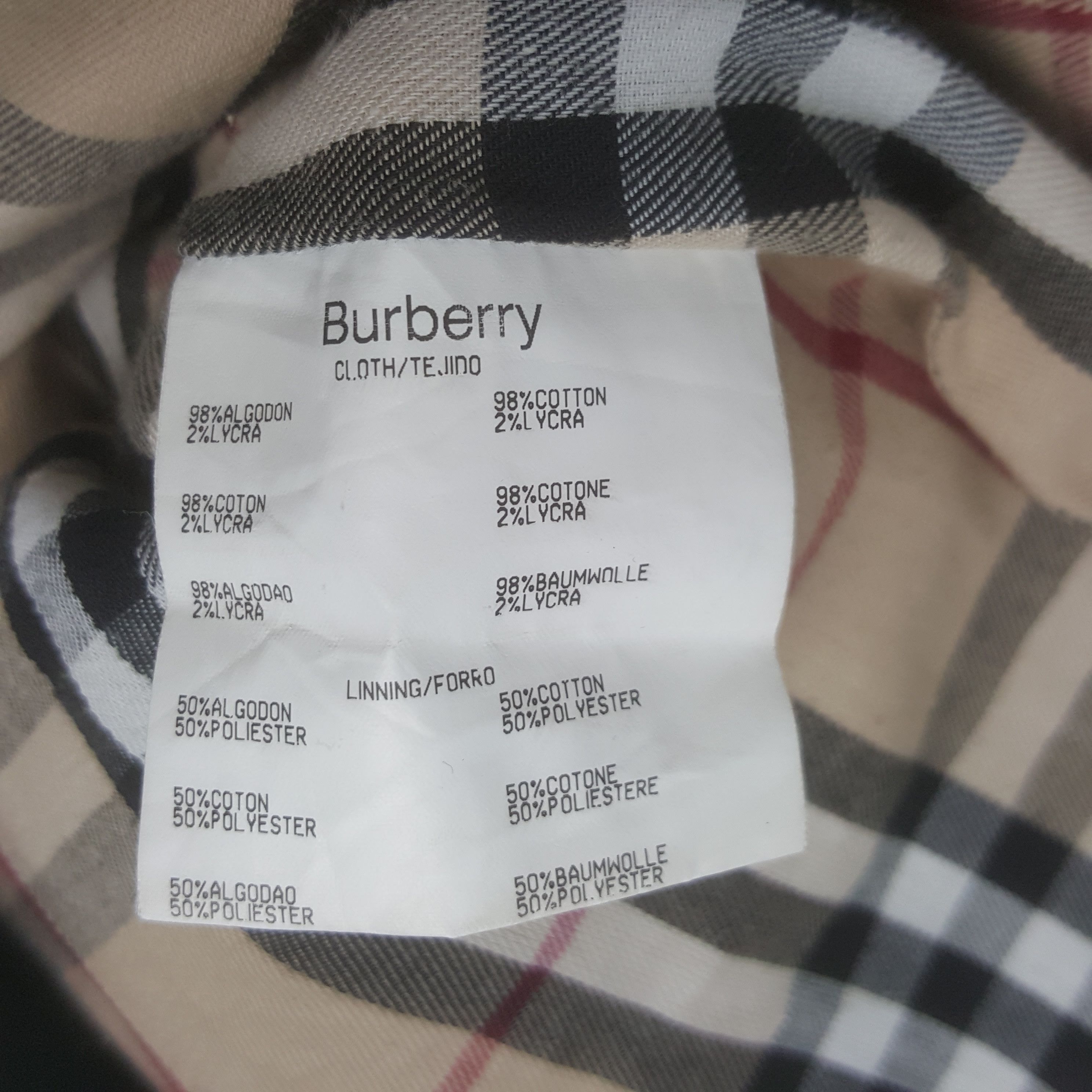 Burberry × Vintage Vintage Burberry London Button Up Custom Art Jacket Size S / US 4 / IT 40 - 8 Thumbnail