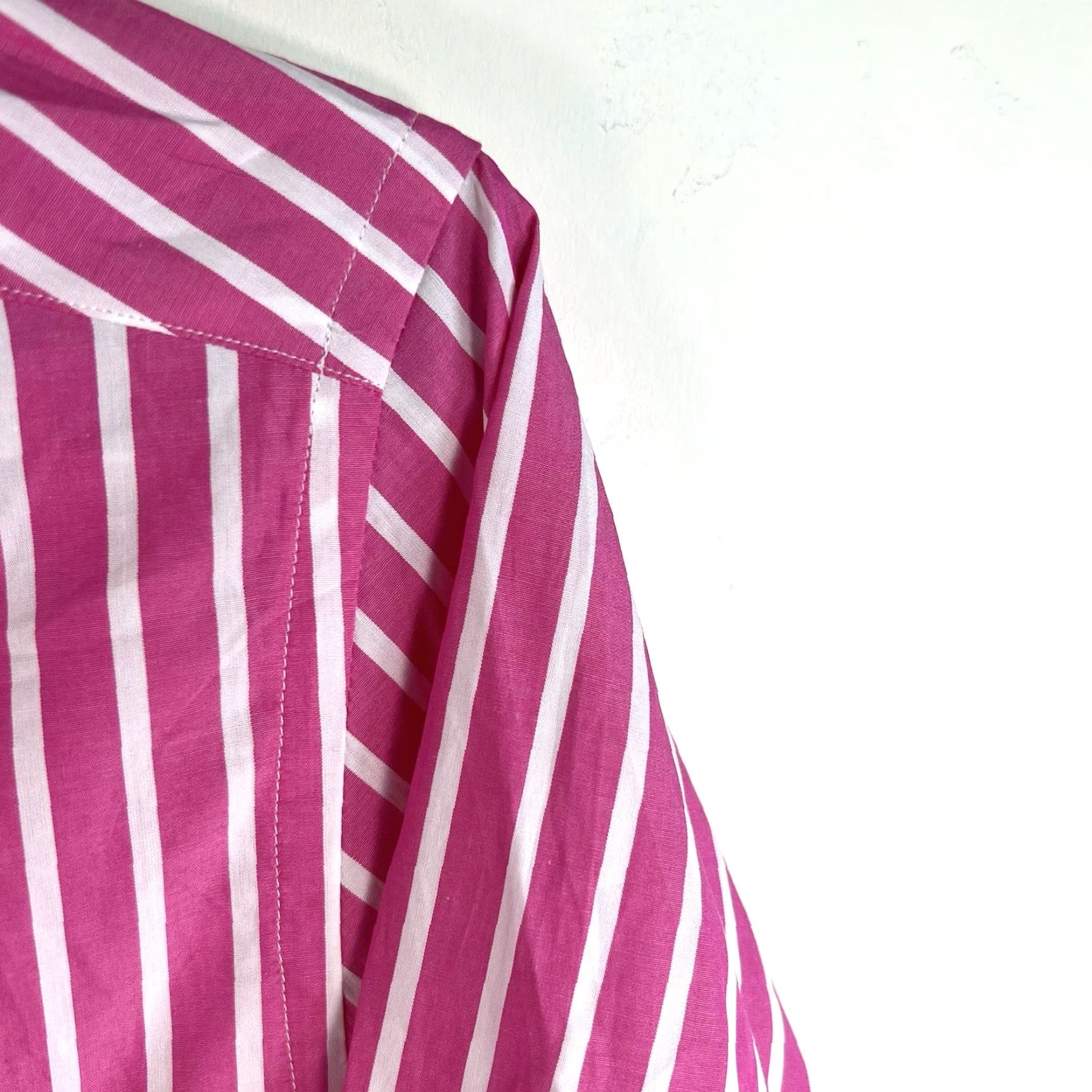 Vintage VINTAGE Bivolino Men’s Shirt Button-Up Casual Long Sleeve 4XL Pink Cotton City Classic Italy Size US XXL / EU 58 / 5 - 2 Thumbnail