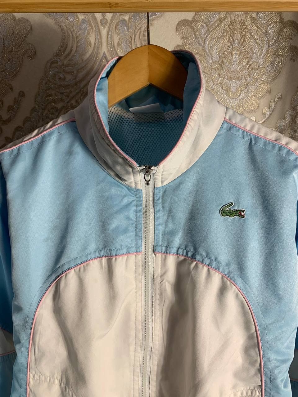 Lacoste × Vintage VERY RARE LACOSTE FULL ZIP TRACK LIGHT JACKET NYLON Y2K 90s Size US S / EU 44-46 / 1 - 2 Thumbnail